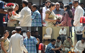 Kejriwal vacates official residence, moves to new home | Kejriwal vacates official residence, moves to new home Kejriwal vacates official residence, moves to new home | Kejriwal vacates official residence, moves to new home