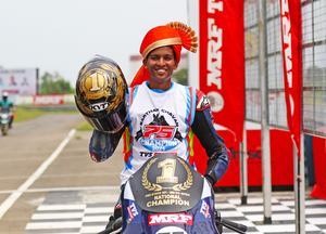 National Motorcycle Racing: Sarthak Chavan makes history, becomes youngest-ever winner in Pro-Stock 301-400cc Open | National Motorcycle Racing: Sarthak Chavan makes history, becomes youngest-ever winner in Pro-Stock 301-400cc Open