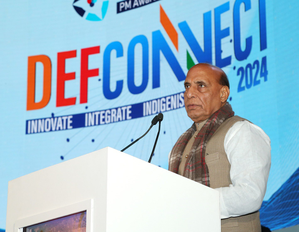 Rajnath Singh to inaugurate DefConnect 4.0 on Monday | Rajnath Singh to inaugurate DefConnect 4.0 on Monday Rajnath Singh to inaugurate DefConnect 4.0 on Monday | Rajnath Singh to inaugurate DefConnect 4.0 on Monday