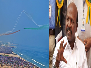 Chennai airshow deaths due to excessive heat, says TN Minister | Chennai airshow deaths due to excessive heat, says TN Minister Chennai airshow deaths due to excessive heat, says TN Minister | Chennai airshow deaths due to excessive heat, says TN Minister