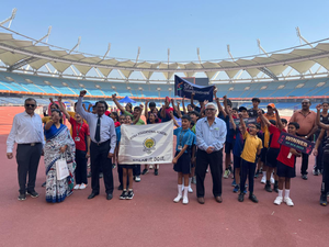 Hockey legends flag off 2024 SFA Championship Delhi at Jawaharlal Nehru Stadium | Hockey legends flag off 2024 SFA Championship Delhi at Jawaharlal Nehru Stadium Hockey legends flag off 2024 SFA Championship Delhi at Jawaharlal Nehru Stadium | Hockey legends flag off 2024 SFA Championship Delhi at Jawaharlal Nehru Stadium