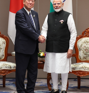 Look forward to discussing strengthening of Japan-India ties with PM Modi: Japanese PM Ishiba | Look forward to discussing strengthening of Japan-India ties with PM Modi: Japanese PM Ishiba