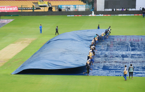 INDvNZ, 1st Test: Toss delayed due to rain at M Chinnaswamy Stadium | INDvNZ, 1st Test: Toss delayed due to rain at M Chinnaswamy Stadium INDvNZ, 1st Test: Toss delayed due to rain at M Chinnaswamy Stadium | INDvNZ, 1st Test: Toss delayed due to rain at M Chinnaswamy Stadium