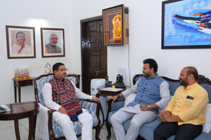 Pralhad Joshi meets Civil Aviation Minister, urges for flights from Hubballi to Ahmedabad | Pralhad Joshi meets Civil Aviation Minister, urges for flights from Hubballi to Ahmedabad Pralhad Joshi meets Civil Aviation Minister, urges for flights from Hubballi to Ahmedabad | Pralhad Joshi meets Civil Aviation Minister, urges for flights from Hubballi to Ahmedabad