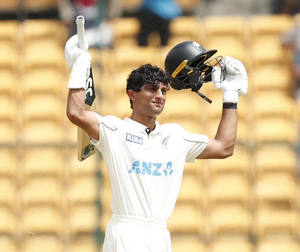 1st Test: Rachin’s unbeaten 104 power NZ to 345/7, lead India by 299 runs | 1st Test: Rachin’s unbeaten 104 power NZ to 345/7, lead India by 299 runs 1st Test: Rachin’s unbeaten 104 power NZ to 345/7, lead India by 299 runs | 1st Test: Rachin’s unbeaten 104 power NZ to 345/7, lead India by 299 runs