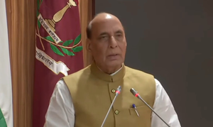 Think critically, leverage AI to gain strategic advantage: Rajnath Singh to military leaders | Think critically, leverage AI to gain strategic advantage: Rajnath Singh to military leaders Think critically, leverage AI to gain strategic advantage: Rajnath Singh to military leaders | Think critically, leverage AI to gain strategic advantage: Rajnath Singh to military leaders