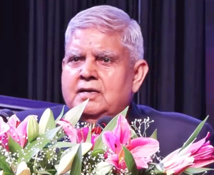 Must stop 'forex drain' due to students going abroad: Dhankhar | Must stop 'forex drain' due to students going abroad: Dhankhar Must stop 'forex drain' due to students going abroad: Dhankhar | Must stop 'forex drain' due to students going abroad: Dhankhar