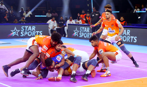 PKL Season 11: Defending champs Puneri Paltan romp to big win against Haryana Steelers in opener | PKL Season 11: Defending champs Puneri Paltan romp to big win against Haryana Steelers in opener PKL Season 11: Defending champs Puneri Paltan romp to big win against Haryana Steelers in opener | PKL Season 11: Defending champs Puneri Paltan romp to big win against Haryana Steelers in opener