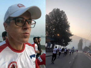 Why Omar Abdullah said 'best part was running past my home' | Why Omar Abdullah said 'best part was running past my home' Why Omar Abdullah said 'best part was running past my home' | Why Omar Abdullah said 'best part was running past my home'