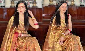 Celina Jaitly reflects on how her father was away on duty during Karwa Chauth | Celina Jaitly reflects on how her father was away on duty during Karwa Chauth Celina Jaitly reflects on how her father was away on duty during Karwa Chauth | Celina Jaitly reflects on how her father was away on duty during Karwa Chauth