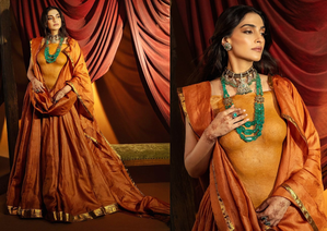 Sonam flaunts body ornament made of Karnataka’s red soil, Multani clay to celebrate connection with ‘earth’ | Sonam flaunts body ornament made of Karnataka’s red soil, Multani clay to celebrate connection with ‘earth’ Sonam flaunts body ornament made of Karnataka’s red soil, Multani clay to celebrate connection with ‘earth’ | Sonam flaunts body ornament made of Karnataka’s red soil, Multani clay to celebrate connection with ‘earth’
