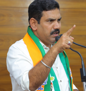 Curse of Dalits' tears will not spare Cong-led K'taka govt: BJP | Curse of Dalits' tears will not spare Cong-led K'taka govt: BJP Curse of Dalits' tears will not spare Cong-led K'taka govt: BJP | Curse of Dalits' tears will not spare Cong-led K'taka govt: BJP