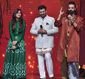 Tanishka surprises her father Sachin Sanghvi of Sachin-Jigar on ‘Sa Re Ga Ma Pa’ set | Tanishka surprises her father Sachin Sanghvi of Sachin-Jigar on ‘Sa Re Ga Ma Pa’ set Tanishka surprises her father Sachin Sanghvi of Sachin-Jigar on ‘Sa Re Ga Ma Pa’ set | Tanishka surprises her father Sachin Sanghvi of Sachin-Jigar on ‘Sa Re Ga Ma Pa’ set