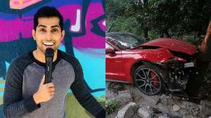 Stand-up comedian Utsav Dixit arrested for Porsche crash in Hyderabad | Stand-up comedian Utsav Dixit arrested for Porsche crash in Hyderabad Stand-up comedian Utsav Dixit arrested for Porsche crash in Hyderabad | Stand-up comedian Utsav Dixit arrested for Porsche crash in Hyderabad