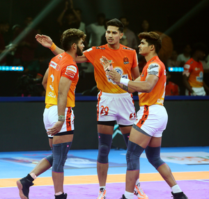 PKL Season 11: Puneri Paltans grab bragging rights with 35-28 win over U Mumba in Maha Maharashta Derby | PKL Season 11: Puneri Paltans grab bragging rights with 35-28 win over U Mumba in Maha Maharashta Derby PKL Season 11: Puneri Paltans grab bragging rights with 35-28 win over U Mumba in Maha Maharashta Derby | PKL Season 11: Puneri Paltans grab bragging rights with 35-28 win over U Mumba in Maha Maharashta Derby
