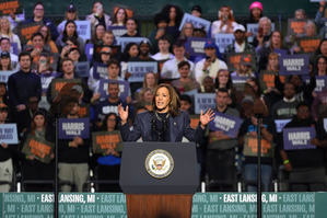 Harris does not mention Trump in final pitch to Michigan voters | Harris does not mention Trump in final pitch to Michigan voters Harris does not mention Trump in final pitch to Michigan voters | Harris does not mention Trump in final pitch to Michigan voters