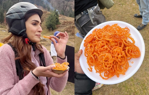 Kriti Sanon is relishing the ‘best Jalebi in best weather’ | Kriti Sanon is relishing the ‘best Jalebi in best weather’ Kriti Sanon is relishing the ‘best Jalebi in best weather’ | Kriti Sanon is relishing the ‘best Jalebi in best weather’
