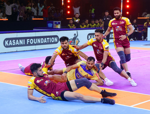 PKL Season 11: Pawan Sehrawat leads Telugu Titans to third-straight win | PKL Season 11: Pawan Sehrawat leads Telugu Titans to third-straight win PKL Season 11: Pawan Sehrawat leads Telugu Titans to third-straight win | PKL Season 11: Pawan Sehrawat leads Telugu Titans to third-straight win