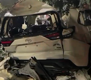 Six students killed, one injured in ghastly Dehradun road accident | Six students killed, one injured in ghastly Dehradun road accident Six students killed, one injured in ghastly Dehradun road accident | Six students killed, one injured in ghastly Dehradun road accident