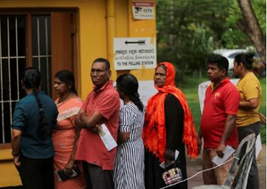 Voting begins in Sri Lanka's parliamentary election | Voting begins in Sri Lanka's parliamentary election