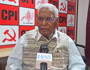 CPI, other secular parties share a common goal of safeguarding the Constitution: D Raja | CPI, other secular parties share a common goal of safeguarding the Constitution: D Raja CPI, other secular parties share a common goal of safeguarding the Constitution: D Raja | CPI, other secular parties share a common goal of safeguarding the Constitution: D Raja