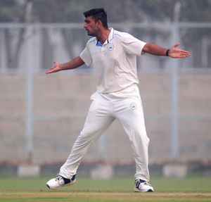 Anshul Kamboj becomes third bowler to pick all 10 wickets in a Ranji Trophy innings | Anshul Kamboj becomes third bowler to pick all 10 wickets in a Ranji Trophy innings