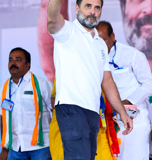 Based on facts: INDIA bloc rallies behind LoP Rahul Gandhi's 'match-fixing' allegations | Based on facts: INDIA bloc rallies behind LoP Rahul Gandhi's 'match-fixing' allegations Based on facts: INDIA bloc rallies behind LoP Rahul Gandhi's 'match-fixing' allegations | Based on facts: INDIA bloc rallies behind LoP Rahul Gandhi's 'match-fixing' allegations