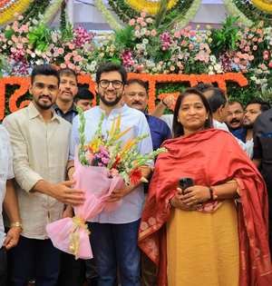 Aditya Thackeray elected SS-UBT's Legislative Party Leader | Aditya Thackeray elected SS-UBT's Legislative Party Leader Aditya Thackeray elected SS-UBT's Legislative Party Leader | Aditya Thackeray elected SS-UBT's Legislative Party Leader