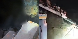 Three killed as 4 houses collapse after blast in MP's Morena | Three killed as 4 houses collapse after blast in MP's Morena Three killed as 4 houses collapse after blast in MP's Morena | Three killed as 4 houses collapse after blast in MP's Morena