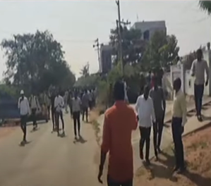 Protest against ethanol factory in Telangana’s Nirmal district turns violent | Protest against ethanol factory in Telangana’s Nirmal district turns violent Protest against ethanol factory in Telangana’s Nirmal district turns violent | Protest against ethanol factory in Telangana’s Nirmal district turns violent
