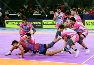 PKL Season 11: Clinical UP Yoddhas show nerves of steel for close win over Jaipur Pink Panthers | PKL Season 11: Clinical UP Yoddhas show nerves of steel for close win over Jaipur Pink Panthers PKL Season 11: Clinical UP Yoddhas show nerves of steel for close win over Jaipur Pink Panthers | PKL Season 11: Clinical UP Yoddhas show nerves of steel for close win over Jaipur Pink Panthers