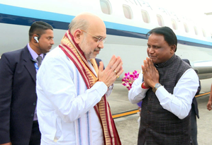 HM Shah reaches Bhubaneswar to attend DG-IGP conference | HM Shah reaches Bhubaneswar to attend DG-IGP conference HM Shah reaches Bhubaneswar to attend DG-IGP conference | HM Shah reaches Bhubaneswar to attend DG-IGP conference