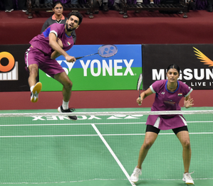 Badminton Asia C'ships: Dhruv Kapila-Tanisha Crasto duo leads India’s charge with win in opener | Badminton Asia C'ships: Dhruv Kapila-Tanisha Crasto duo leads India’s charge with win in opener Badminton Asia C'ships: Dhruv Kapila-Tanisha Crasto duo leads India’s charge with win in opener | Badminton Asia C'ships: Dhruv Kapila-Tanisha Crasto duo leads India’s charge with win in opener