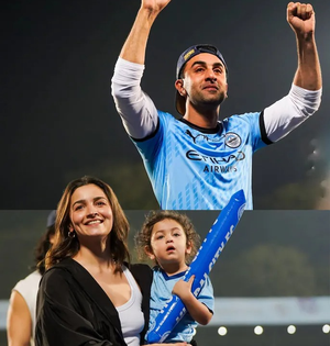 Raha Kapoor steals the show as Ranbir Kapoor co-owned Mumbai City FC defeats Hyderabad FC | Raha Kapoor steals the show as Ranbir Kapoor co-owned Mumbai City FC defeats Hyderabad FC Raha Kapoor steals the show as Ranbir Kapoor co-owned Mumbai City FC defeats Hyderabad FC | Raha Kapoor steals the show as Ranbir Kapoor co-owned Mumbai City FC defeats Hyderabad FC