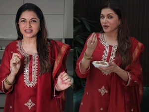 Bhagyashree teaches how to make laddoos for winter season | Bhagyashree teaches how to make laddoos for winter season Bhagyashree teaches how to make laddoos for winter season | Bhagyashree teaches how to make laddoos for winter season