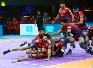 PKL Season 11: Gagan Gowda stands tall as UP Yoddhas come from behind to beat Telugu Titans | PKL Season 11: Gagan Gowda stands tall as UP Yoddhas come from behind to beat Telugu Titans PKL Season 11: Gagan Gowda stands tall as UP Yoddhas come from behind to beat Telugu Titans | PKL Season 11: Gagan Gowda stands tall as UP Yoddhas come from behind to beat Telugu Titans