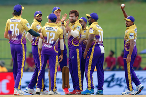 Lanka T10 Super League: Jaffna Titans thump Hambantota Bangla Tigers in opener | Lanka T10 Super League: Jaffna Titans thump Hambantota Bangla Tigers in opener Lanka T10 Super League: Jaffna Titans thump Hambantota Bangla Tigers in opener | Lanka T10 Super League: Jaffna Titans thump Hambantota Bangla Tigers in opener