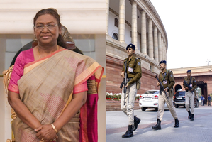 Prez Murmu pays tribute to martyrs of Parliament attack on 13th anniversary | Prez Murmu pays tribute to martyrs of Parliament attack on 13th anniversary Prez Murmu pays tribute to martyrs of Parliament attack on 13th anniversary | Prez Murmu pays tribute to martyrs of Parliament attack on 13th anniversary