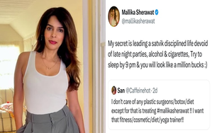 Mallika’s secret to look like a ‘million bucks’: No late night parties, alcohol, cigarettes | Mallika’s secret to look like a ‘million bucks’: No late night parties, alcohol, cigarettes Mallika’s secret to look like a ‘million bucks’: No late night parties, alcohol, cigarettes | Mallika’s secret to look like a ‘million bucks’: No late night parties, alcohol, cigarettes