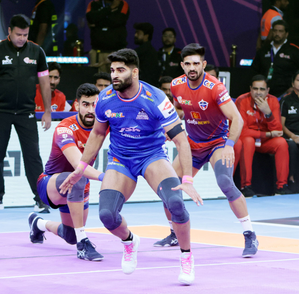 PKL 11: UP Yoddhas brush aside table-toppers Haryana Steelers, take one step into top-six spot | PKL 11: UP Yoddhas brush aside table-toppers Haryana Steelers, take one step into top-six spot PKL 11: UP Yoddhas brush aside table-toppers Haryana Steelers, take one step into top-six spot | PKL 11: UP Yoddhas brush aside table-toppers Haryana Steelers, take one step into top-six spot