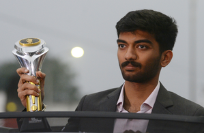 Dhawan hails Gukesh's first classical win over Carlsen as 'a moment of triumph' | Dhawan hails Gukesh's first classical win over Carlsen as 'a moment of triumph' Dhawan hails Gukesh's first classical win over Carlsen as 'a moment of triumph' | Dhawan hails Gukesh's first classical win over Carlsen as 'a moment of triumph'