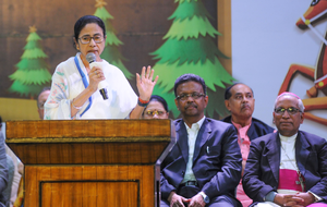 Bengal CM attacks Centre over cancellation of Christmas as national holiday | Bengal CM attacks Centre over cancellation of Christmas as national holiday Bengal CM attacks Centre over cancellation of Christmas as national holiday | Bengal CM attacks Centre over cancellation of Christmas as national holiday