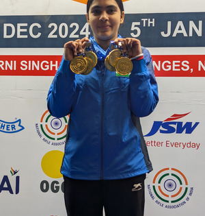 Shooting Nationals: Haryana teenager Suruchi stars with triple gold in women’s air pistol | Shooting Nationals: Haryana teenager Suruchi stars with triple gold in women’s air pistol Shooting Nationals: Haryana teenager Suruchi stars with triple gold in women’s air pistol | Shooting Nationals: Haryana teenager Suruchi stars with triple gold in women’s air pistol