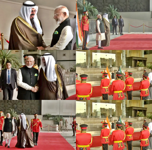 PM Modi accorded Guard of Honour at Kuwait's Bayan Palace | PM Modi accorded Guard of Honour at Kuwait's Bayan Palace PM Modi accorded Guard of Honour at Kuwait's Bayan Palace | PM Modi accorded Guard of Honour at Kuwait's Bayan Palace