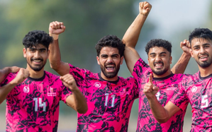 Santosh Trophy: Ayub's lone goal seals J&K's QF berth | Santosh Trophy: Ayub's lone goal seals J&K's QF berth Santosh Trophy: Ayub's lone goal seals J&K's QF berth | Santosh Trophy: Ayub's lone goal seals J&K's QF berth