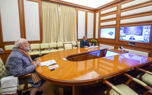 PM Modi takes stock of 8 big infra projects worth Rs 1 lakh crore | PM Modi takes stock of 8 big infra projects worth Rs 1 lakh crore PM Modi takes stock of 8 big infra projects worth Rs 1 lakh crore | PM Modi takes stock of 8 big infra projects worth Rs 1 lakh crore