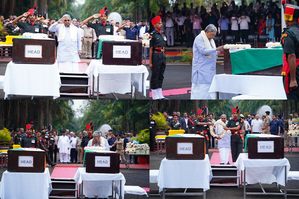 K’taka CM pays last respects to soldiers killed in J&K accident, assures support to kin | K’taka CM pays last respects to soldiers killed in J&K accident, assures support to kin K’taka CM pays last respects to soldiers killed in J&K accident, assures support to kin | K’taka CM pays last respects to soldiers killed in J&K accident, assures support to kin