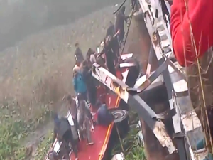 Punjab: 8 killed, 18 injured as bus falls into toxic drain in Bathinda | Punjab: 8 killed, 18 injured as bus falls into toxic drain in Bathinda Punjab: 8 killed, 18 injured as bus falls into toxic drain in Bathinda | Punjab: 8 killed, 18 injured as bus falls into toxic drain in Bathinda