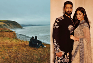 Katrina Kaif-Vicky Kaushal pause to spend quality time by sea | Katrina Kaif-Vicky Kaushal pause to spend quality time by sea Katrina Kaif-Vicky Kaushal pause to spend quality time by sea | Katrina Kaif-Vicky Kaushal pause to spend quality time by sea