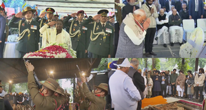Nation bids farewell to 'Architect of India's economic reforms' Dr Singh with State honours | Nation bids farewell to 'Architect of India's economic reforms' Dr Singh with State honours Nation bids farewell to 'Architect of India's economic reforms' Dr Singh with State honours | Nation bids farewell to 'Architect of India's economic reforms' Dr Singh with State honours